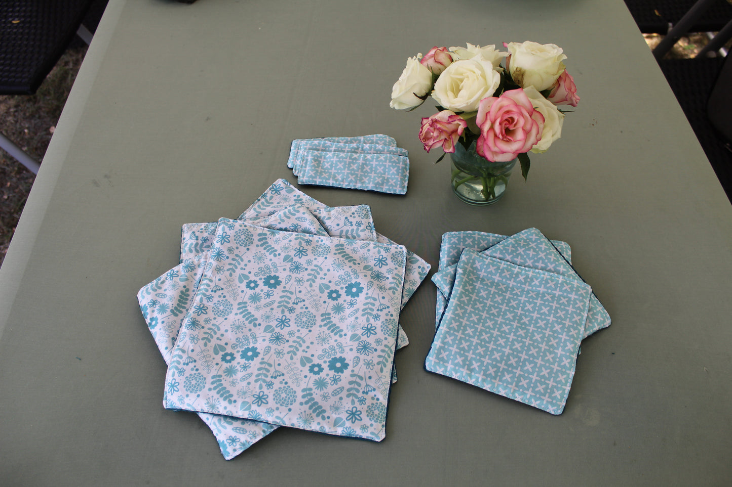 Starter Pack Doux’rangement – 9 intercalaires textiles (verres + assiettes + plats)